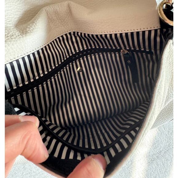 KATE SPADE Colorblock Leather Crossbody Zippered Purse Bag Satchel - Picture 6 of 8